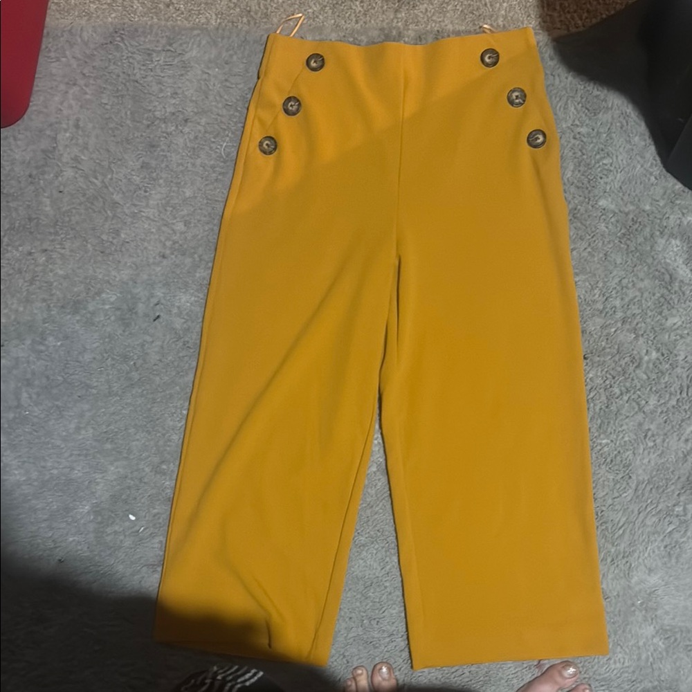 BBJ Los Angeles Mustard Yellow Pants